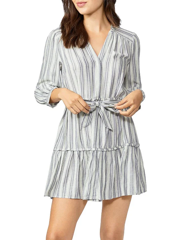 Women's Fashion Clothes Flash Deals Kylenn Womens Striped Short Mini Dress