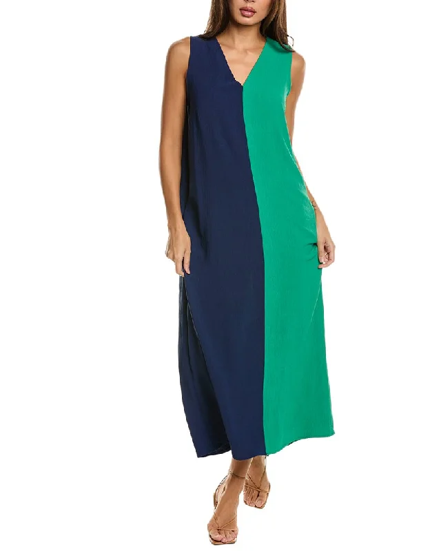 Women's Clothing For Everyday Wear End Of Season Sale Maison Maar Colorblock Midi Dress