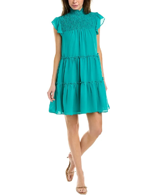 Women's Transitional Apparel Summer Splash Sale MAISON TARA Smocked Mini Dress