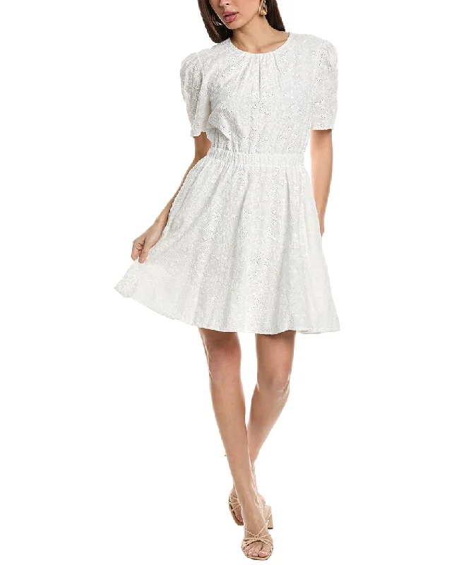 Women's Seasonal Clothing Holiday Sale Jason Wu Eyelet Mini Dress