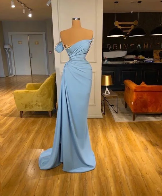 Women's Relaxed Outfit Limited-Time Offer Blue Prom Dresses new arrive gown    cg14904