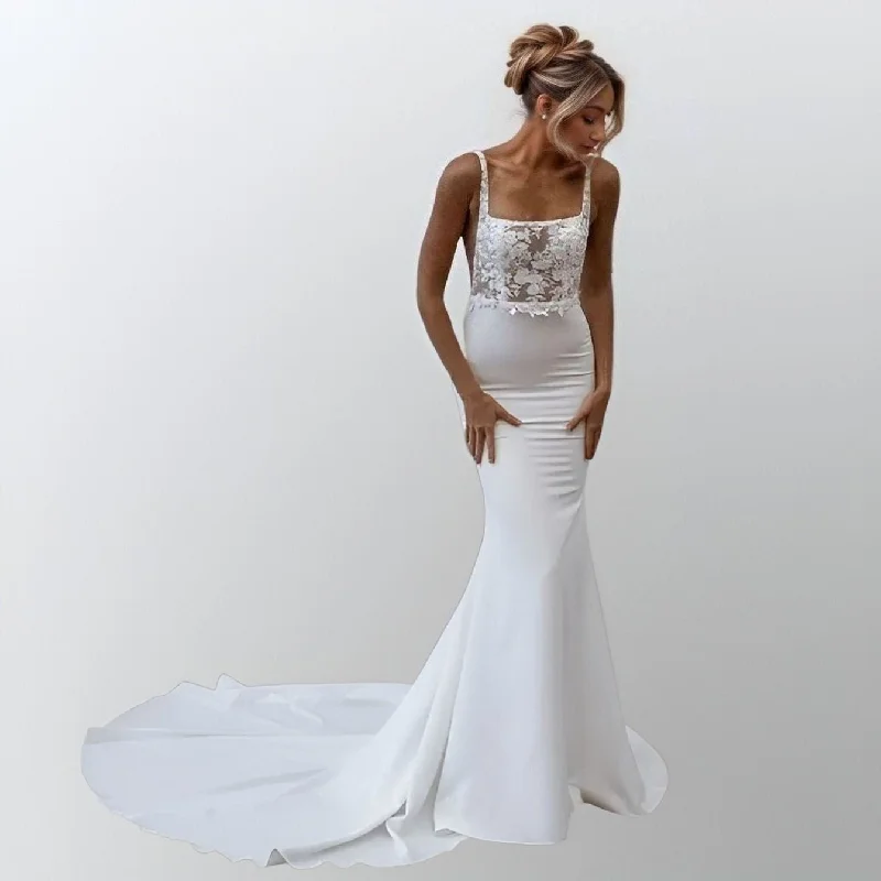 Women's Transitional Outfit Limited Styles JOY Wedding Dress