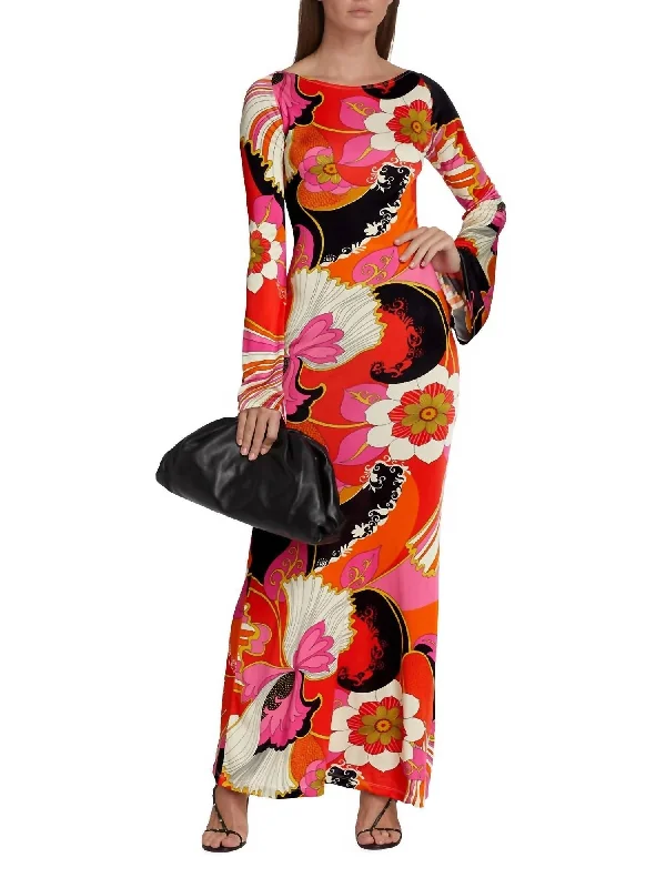 Fashionable Women's Clothing Stylish Savings Zella Floral Maxi Dress In Vintage Floral