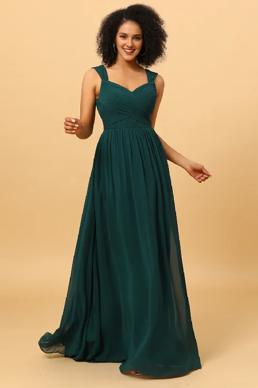 Sustainable Fashion Clothing For Women Beat The Heat In Tropical Styles Heart shaped backless pine chiffon bridesmaid dress