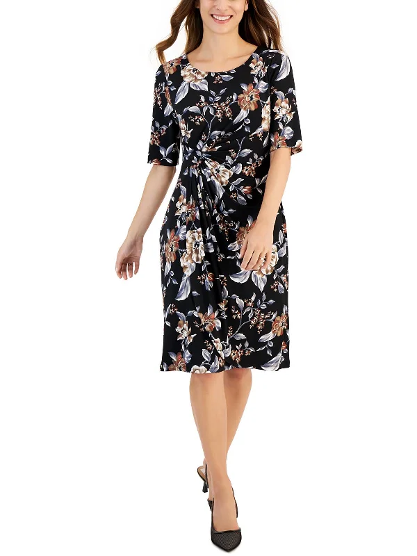 Classic Clothes For Women Spring Fashion Womens Causal Floral Print Midi Dress