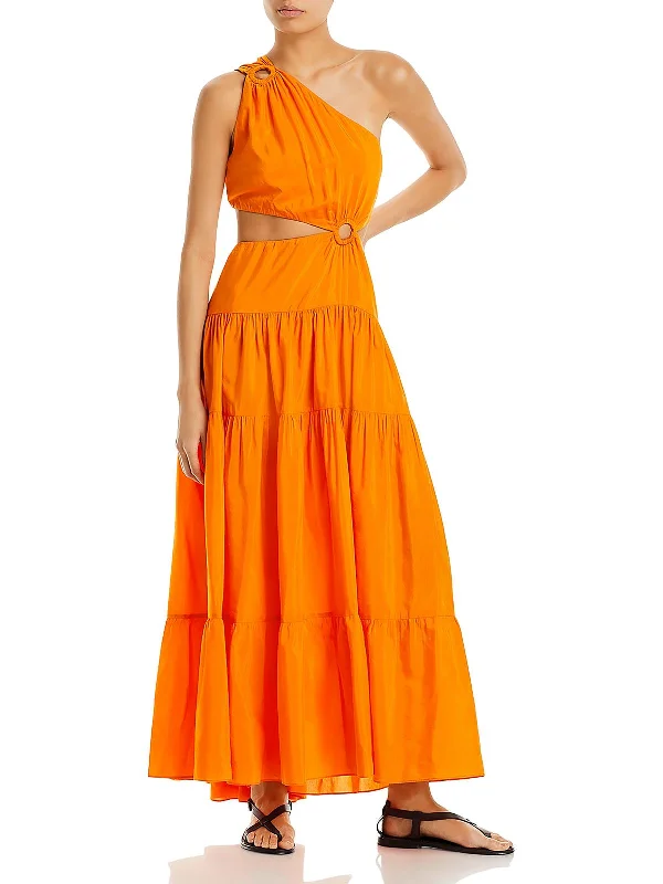 Women's Casual Garments Stylish Savings Womens Asymmetric Long Maxi Dress