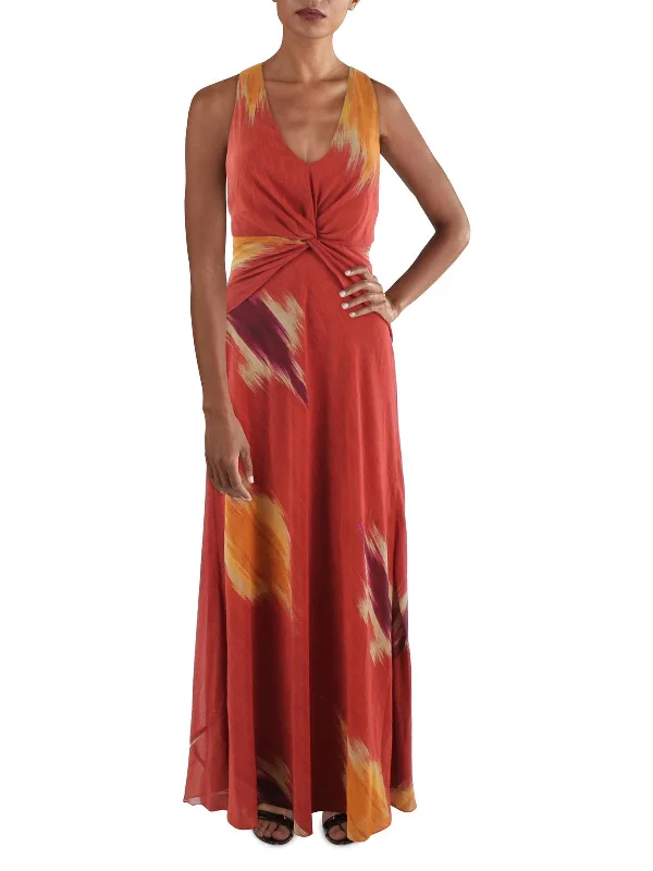 Women's Elegant Evening Attire Update With Cottagecore Styles Womens Geo Print Long Maxi Dress