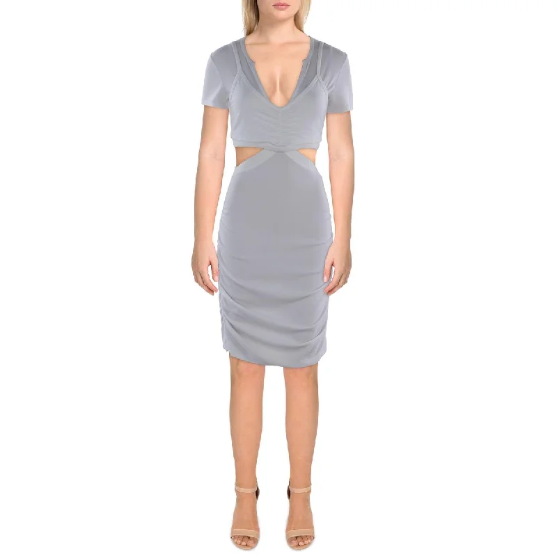 Women's Evening Outfit Unbeatable Prices Jonathan Simkhai Womens Knee-Length Cutout Bodycon Dress