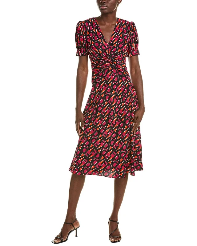 Stylish Women's Garments For Holidays Celebrate With Big Savings Diane von Furstenberg Anaba Midi Dress