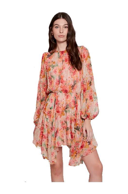 Women's Transitional Apparel Fashion-Forward Outfits Gilner Farrar Sadie Dress In Romantic Floral