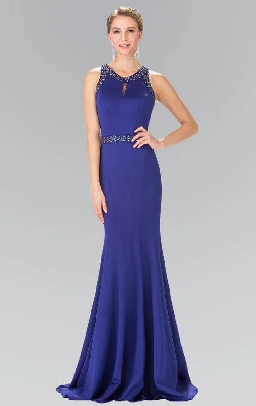 Women's Vintage-Inspired Outfit Best-Sellers Elizabeth K - GL2303 Sleeveless Halter Long Dress