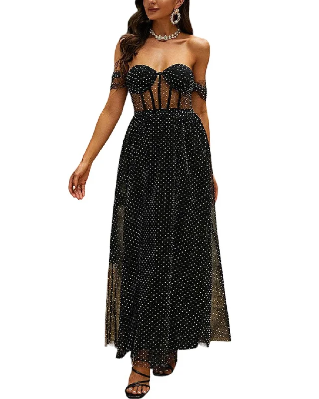 Women's Holiday Attire Clearance Event Bella Desert Maxi Dress