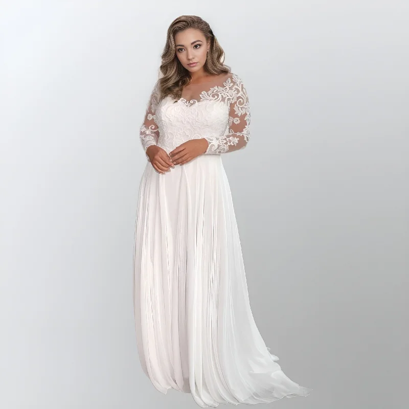 Women's Wedding Apparel Budget-Friendly Fashion LIZA Wedding Dress