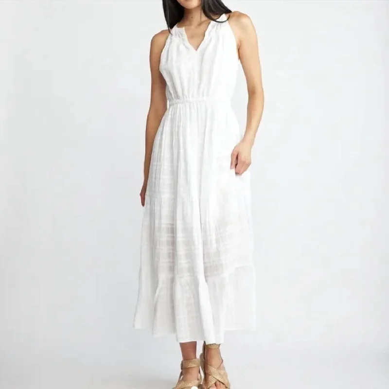 Affordable Women's Clothes Fashion Essentials Malibu Maxi Dress In White