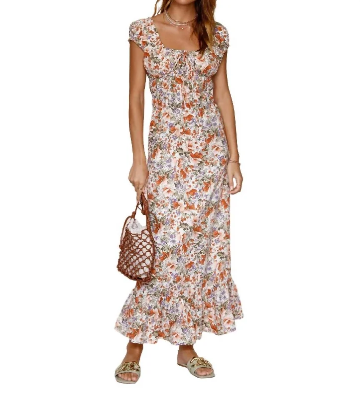 Women's Outdoor Attire Discounts On Casual Weekend Styles Edina Maxi Dress In Wildflower