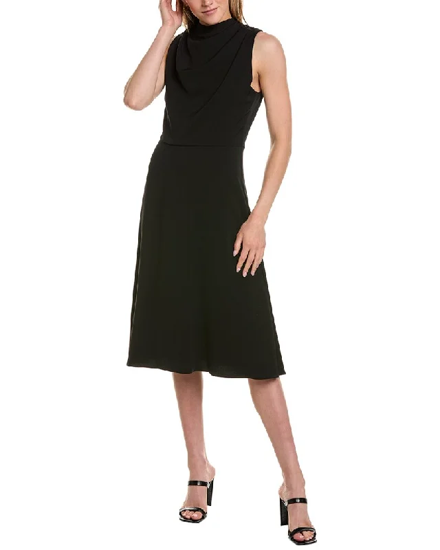 Formal Garments For Women Fashion Essentials Black Halo Cleo Midi Dress