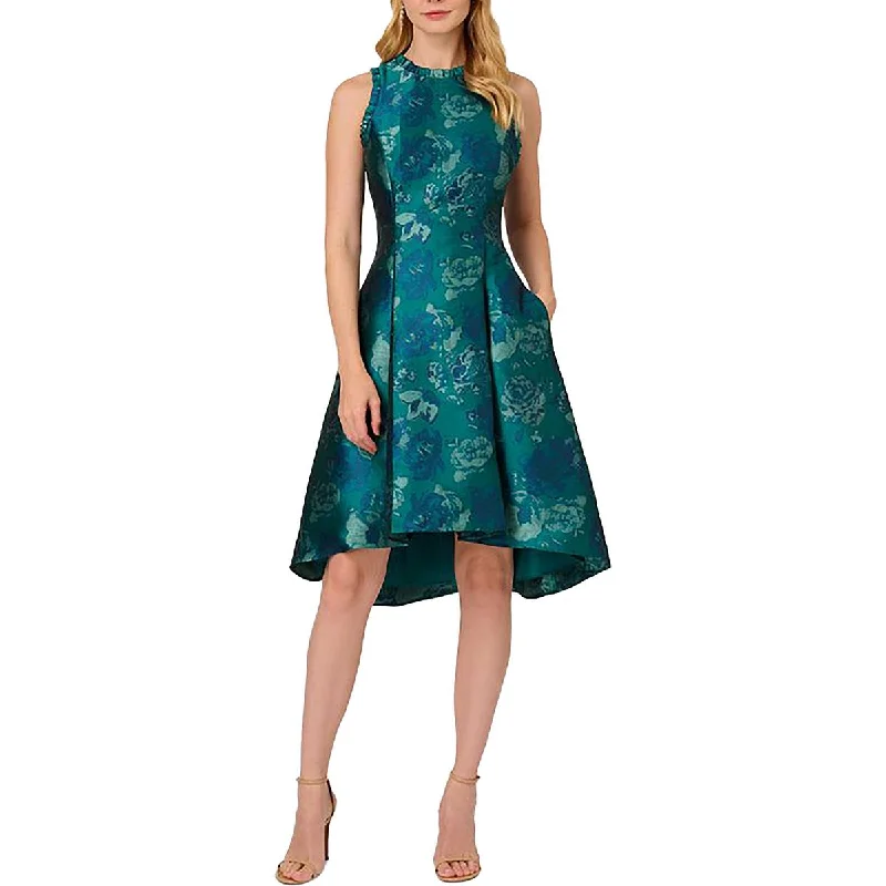 Women's Evening Garments Hot Styles Womens Jacquard Floral Cocktail And Party Dress