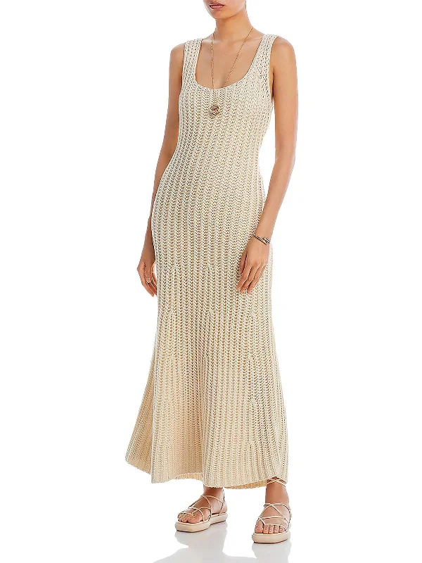 Women's Relaxed Outfit Fashion-Forward Womens MERINO WOOL Merino Wool Maxi Dress