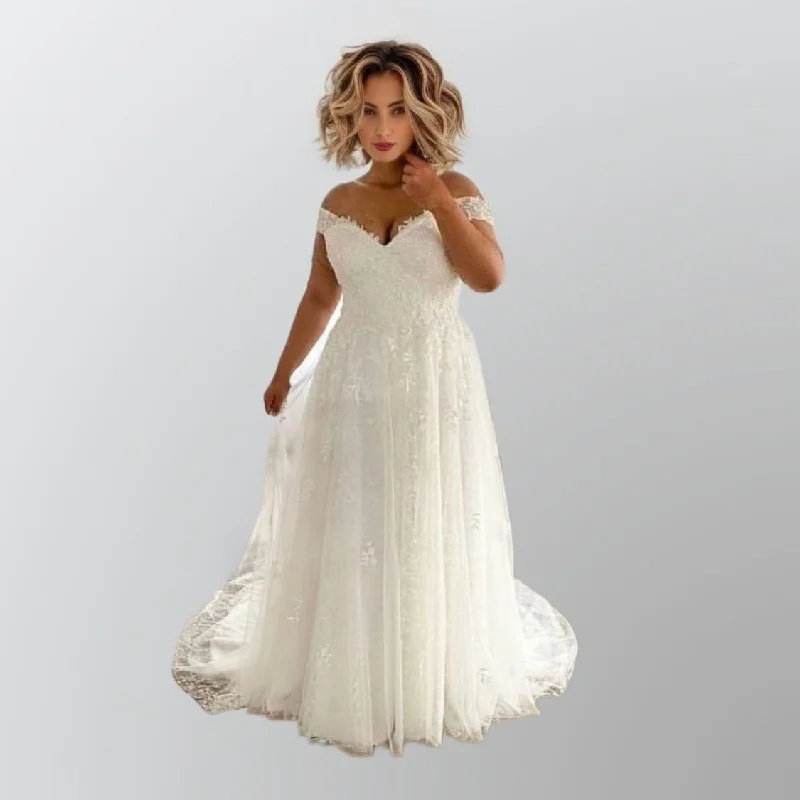 Women's High-Fashion Garments Buy More, Save More MOLLY Wedding Dress