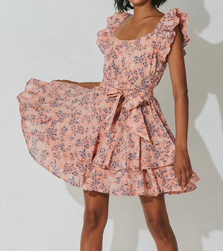 Women's Clothing For Special Occasions Mid - Week Surprise Britt Mini Dress In Positano Floral