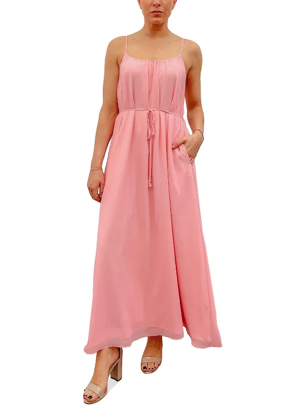 Luxury Women's Clothes Mother'S Day Special Womens Solid Chiffon Maxi Dress