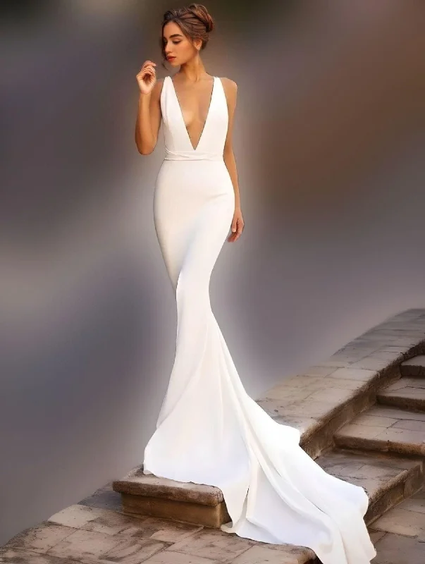 Women's Office Attire Fashion-Forward LYNETTE Wedding Dress