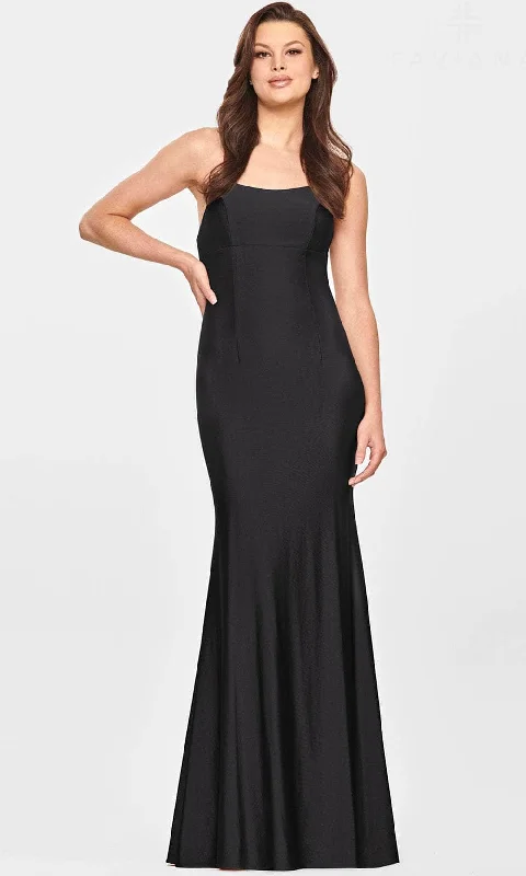 Women's Transitional Garments Clearance Event Faviana S10844 - Sleeveless Scoop Neckline Evening Dress