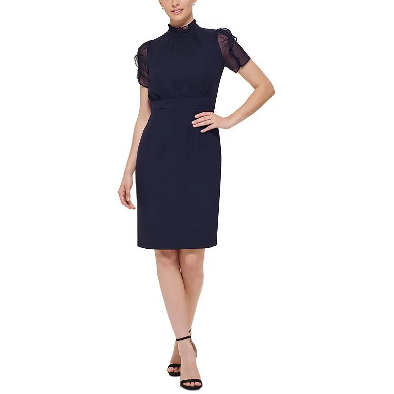 Vintage-Inspired Garments Big Savings Vince Camuto Womens Puff Sleeve Knee-Length Bodycon Dress