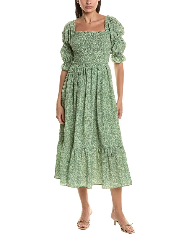 Timeless Women's Clothes Limited-Time Offer Lyra & Co. Smocked Maxi Dress