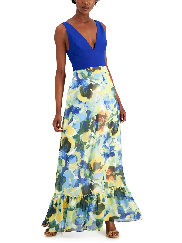 Women's Clothing Sets Day-To-Night Styles Womens Floral Print Long Maxi Dress